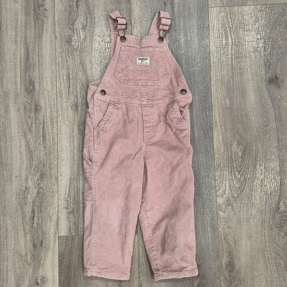 OSHKOSH B'GOSH Pink Corduroy Overalls